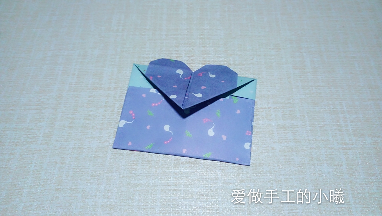 情书信封折纸方法,信封情书折纸