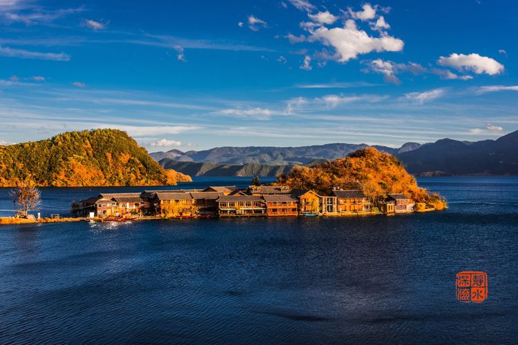 泸沽湖的静谧之美,美丽而又神秘的泸沽湖