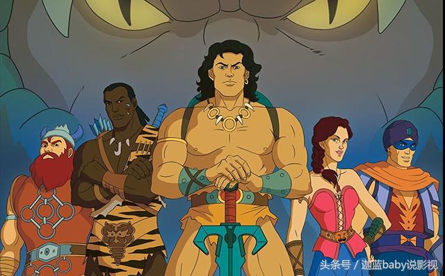 野蛮人柯南美国版,野蛮人柯南80年代