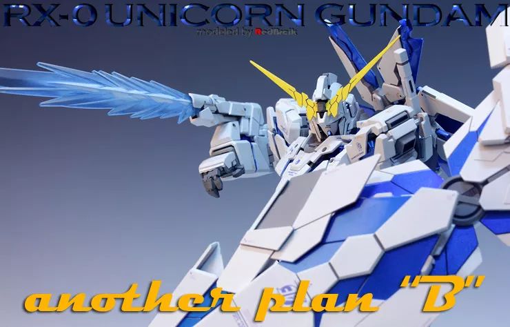 沉浸式拼装完美蓝色独角兽高达,独角兽高达拼装模型推荐学生党