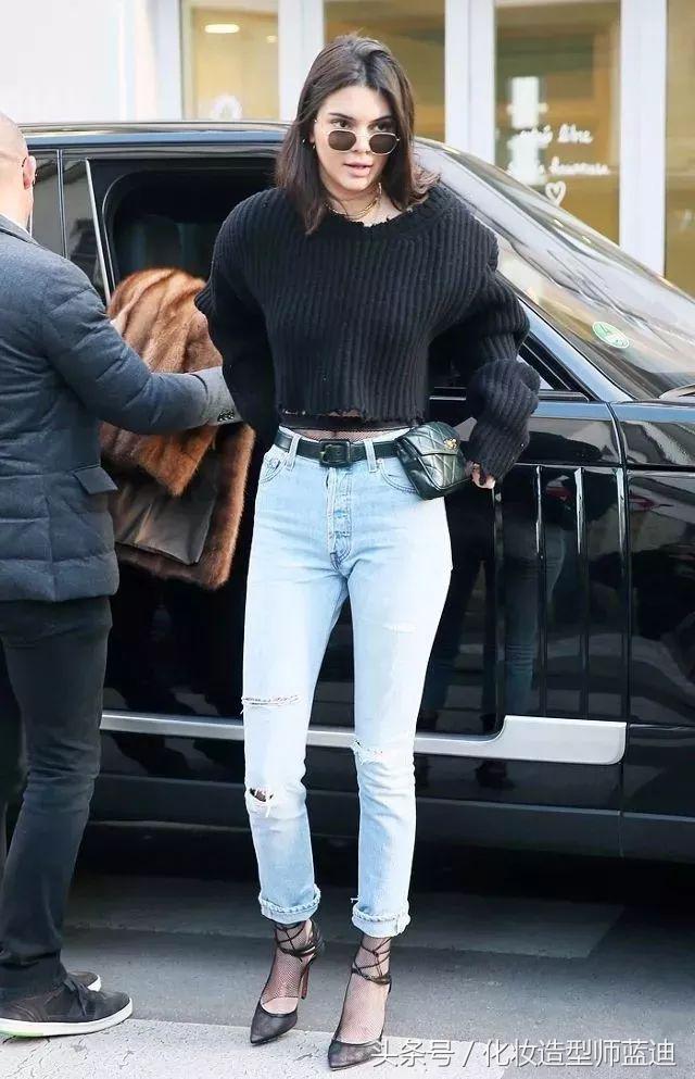 刘雯同款老爹裤,刘雯同款神仙裤