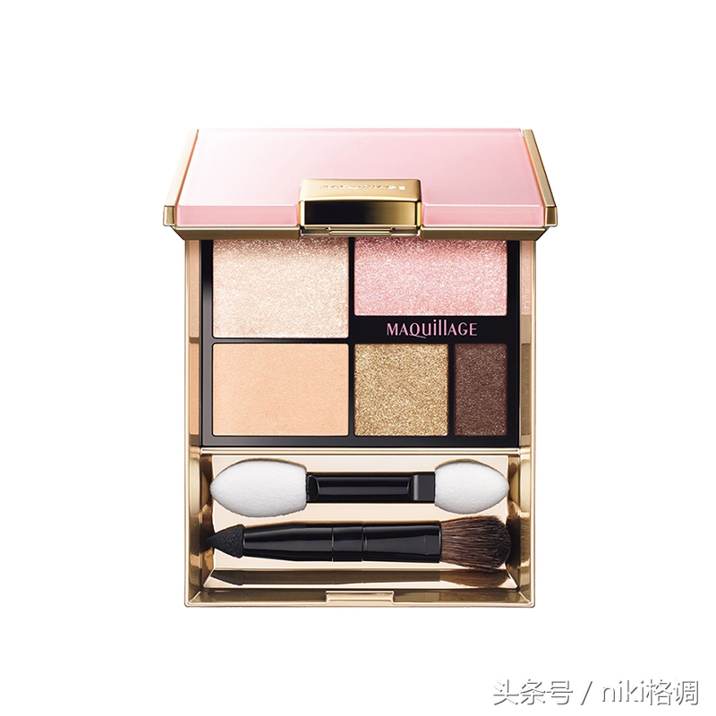 元气少女妆，暖色系眼影不能少