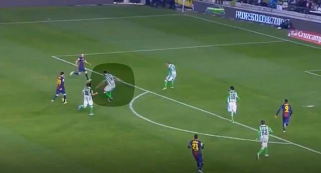 梅西的技术有哪些,梅西的技术很粘球