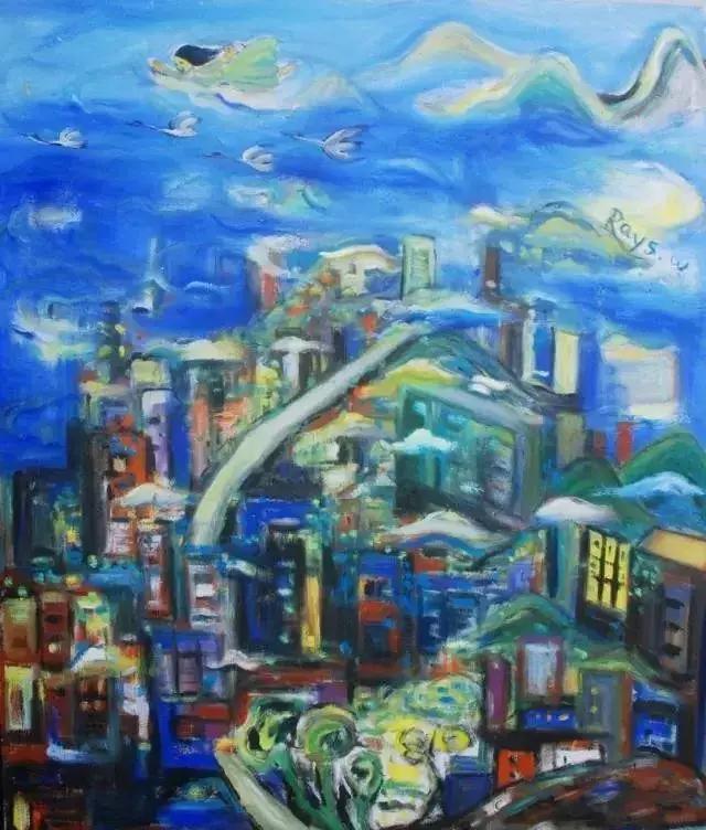 倾听色彩与文字的声音——万锐艺术