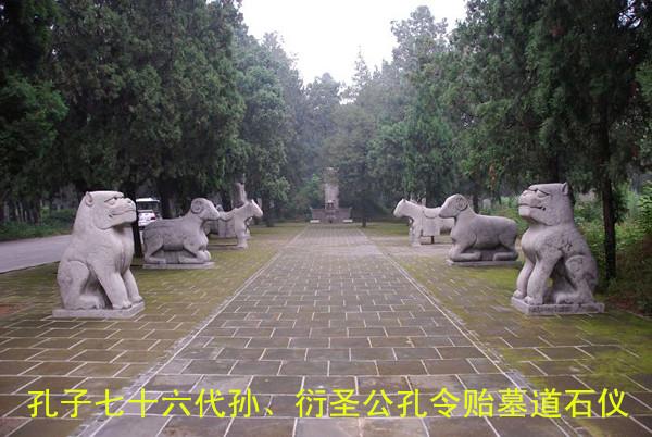 墓道石像生有什么说法,墓道前的石像