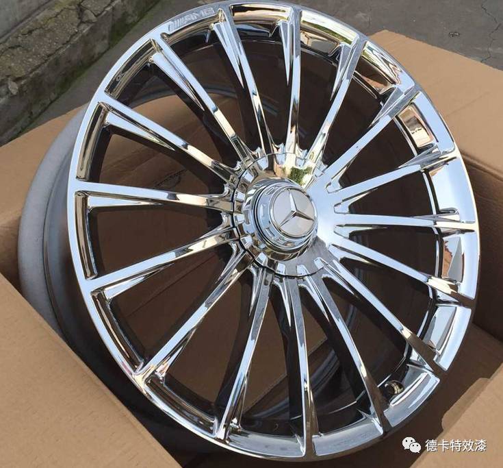 新技术，铁轮毂瞬间去掉，变成电镀轮毂