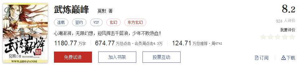 网络小说5大神作,500部精品网络小说神作集合