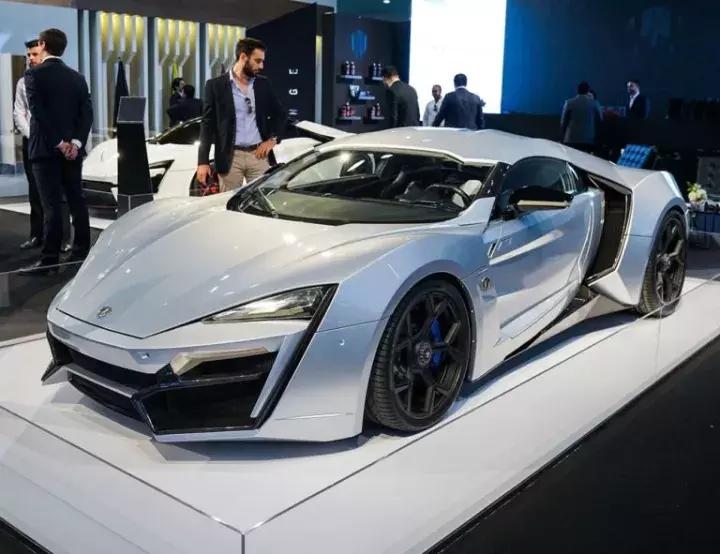 迪拜车展豪车,看豪车