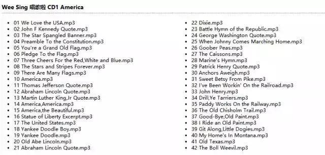 适合小孩子听的英文歌曲,适合小孩子学的英文歌曲