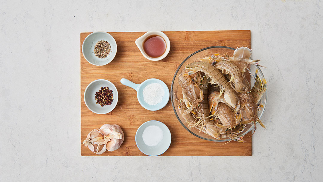 食堂椒盐皮皮虾,孙小厨椒盐皮皮虾