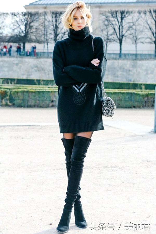 我们都是爱美丽的人|没有一双过膝靴，怎么在冬季里美炸天