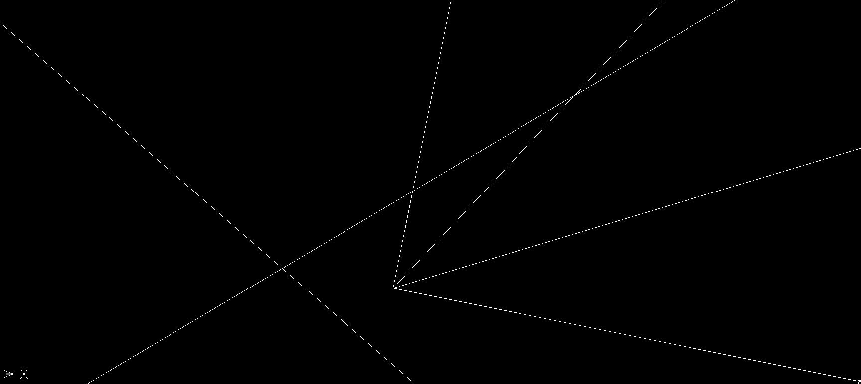 autocad如何画射线,autocad如何画构造线