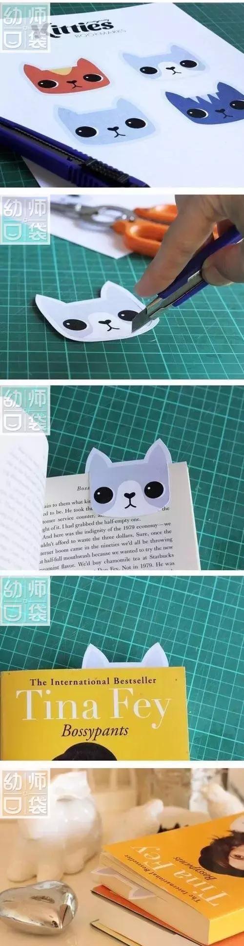 diy创意书签制作方法可以写字,DIY创意书签手工制作