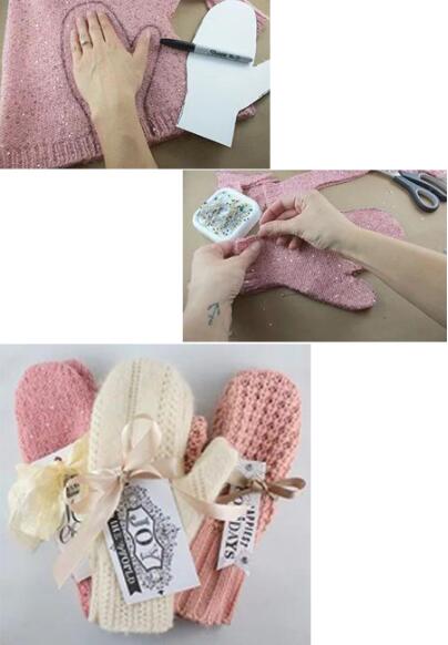 穿旧的毛衣,穿旧的羽绒服千万不要丢