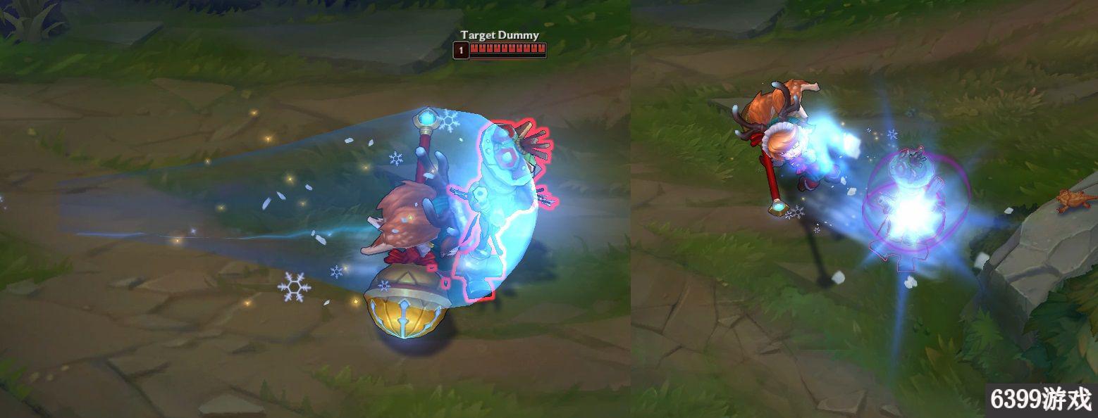 LOL冰雪驯鹿波比新皮肤效果LOL冰雪驯鹿波比皮肤怎么样