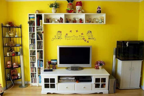最流行电视背景墙装饰风格效果图,实用好看电视背景墙装修效果图