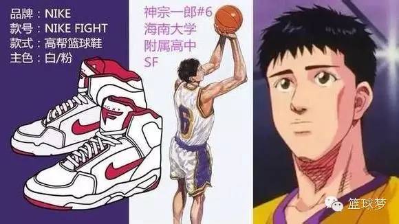 《灌篮高手》各大球鞋大集合