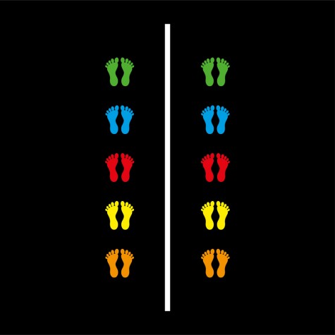 不要小看幼儿园的知识,幼儿园地面标志图