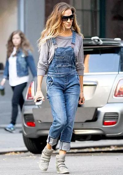 三月没减肥也别慌，背带裤重出江湖啦