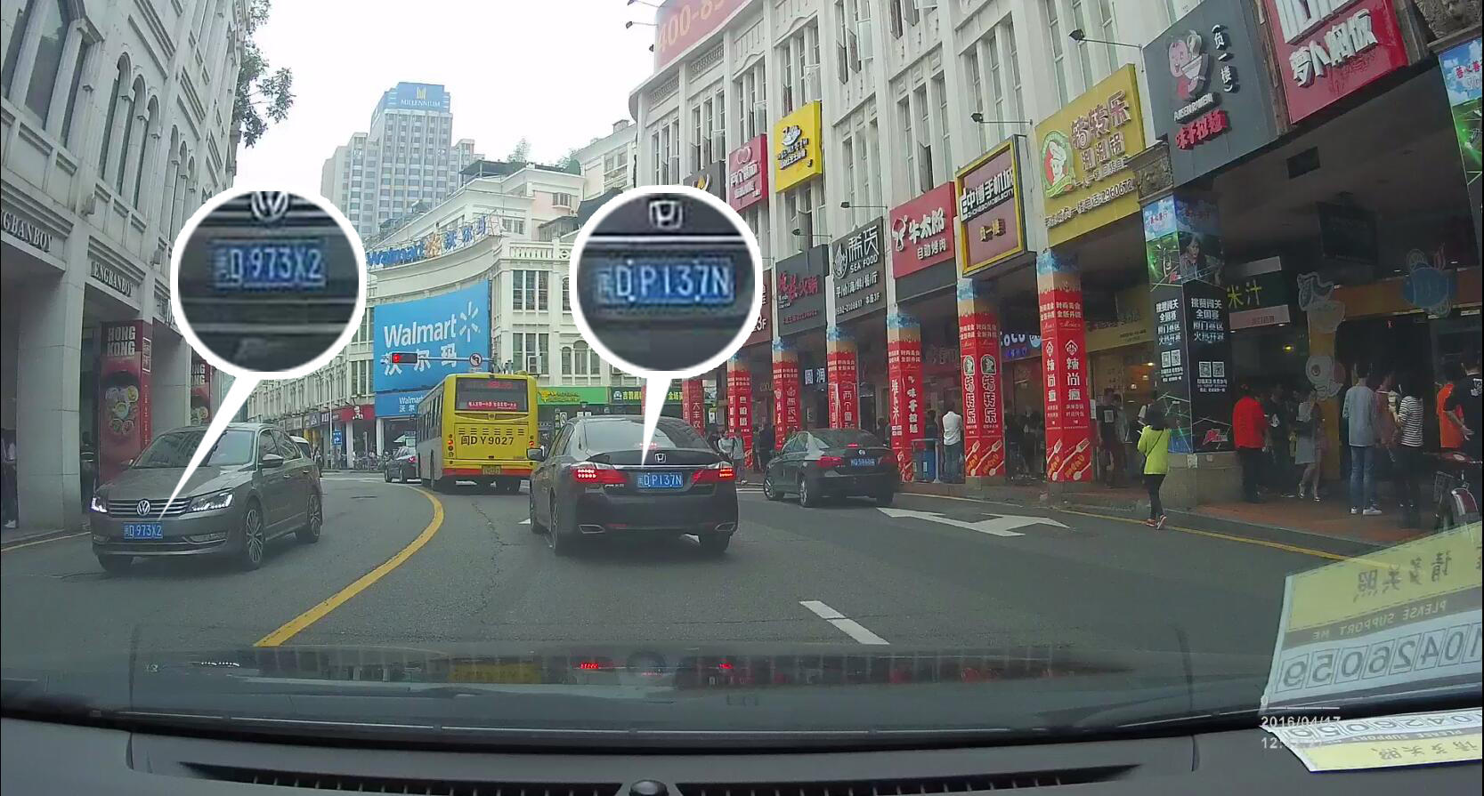 道路瞬息万变记录无时无刻爱国者aigoD66行车记录仪