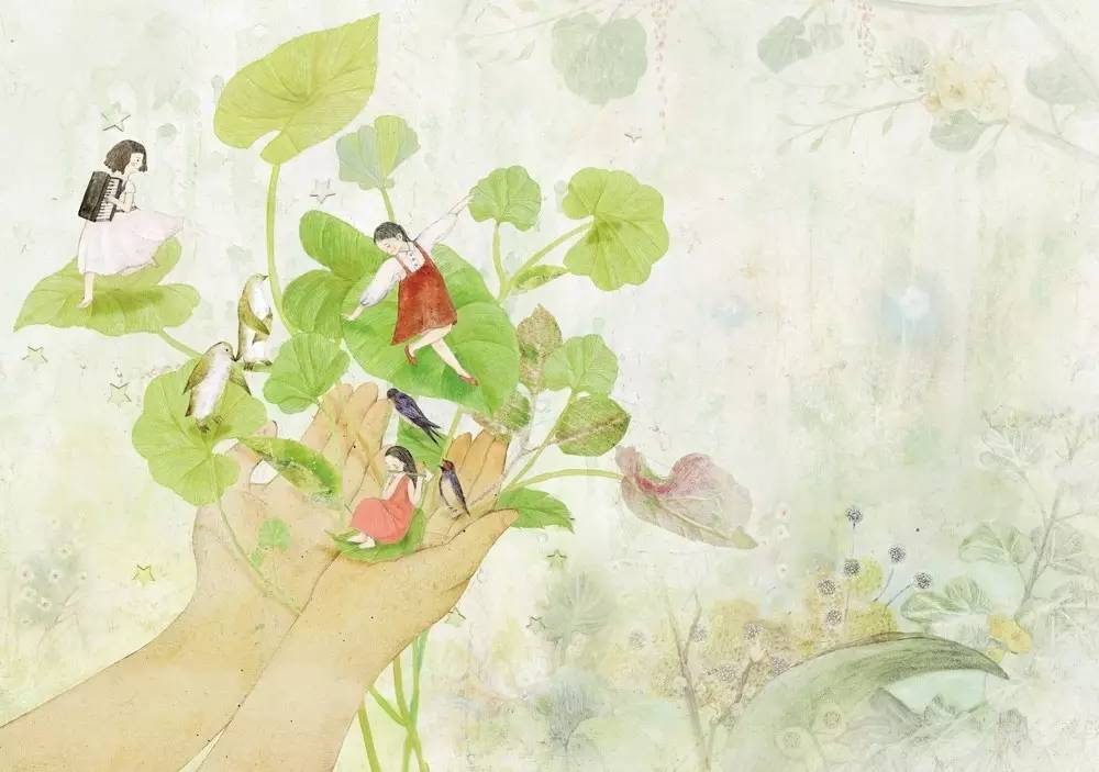 明明可以靠颜值却偏偏靠才华画画,明明能靠颜值非要靠画画