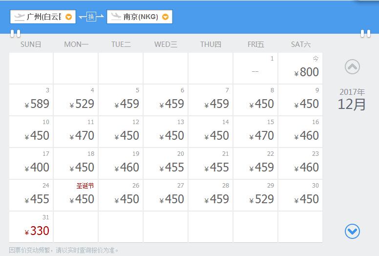 12月机票白菜价！佛山人飞这些地方，最低只要160元！