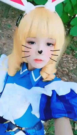 妲己cosplay爱丽丝,cosplay妲己爱丽丝梦游仙境