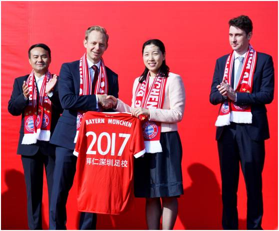 拜仁在中国的青训学校,拜仁深圳训练