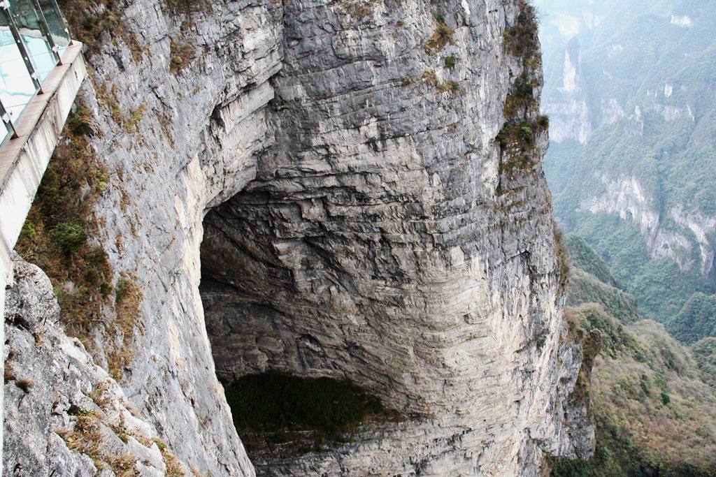 天门山景区观景,天门山生态景区