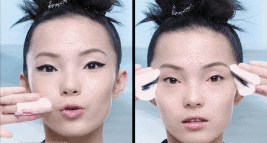 烟熏妆应该怎么化妆才好看,化妆教程烟熏妆蓝色黑色白色