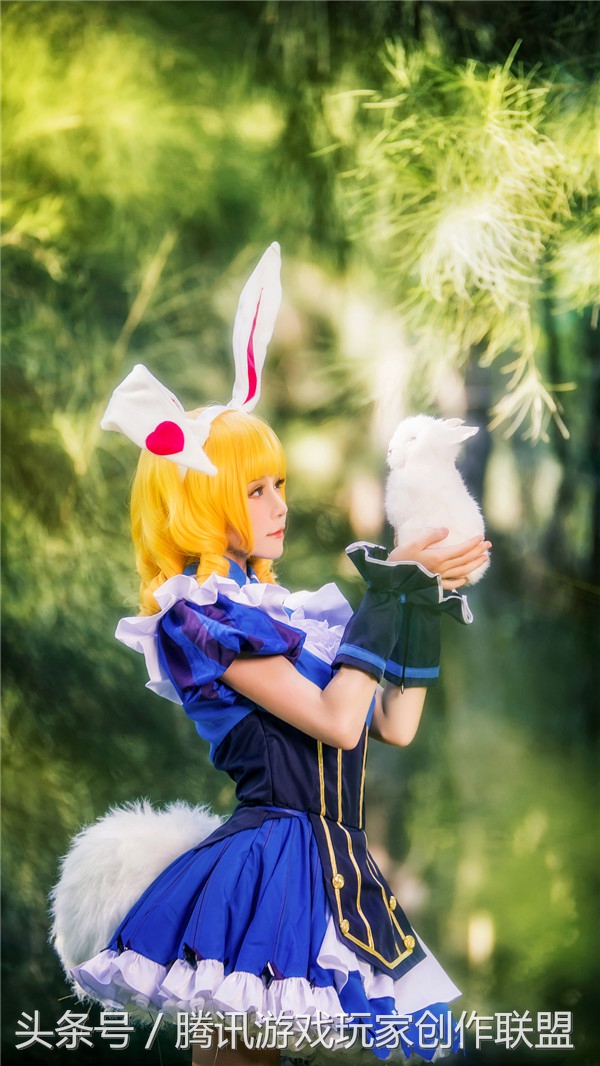 妲己cosplay爱丽丝,cosplay妲己爱丽丝梦游仙境