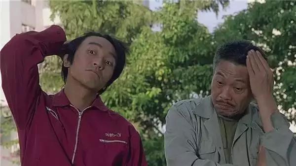 少林足球周星驰与陈国坤对话,评价周星驰少林足球