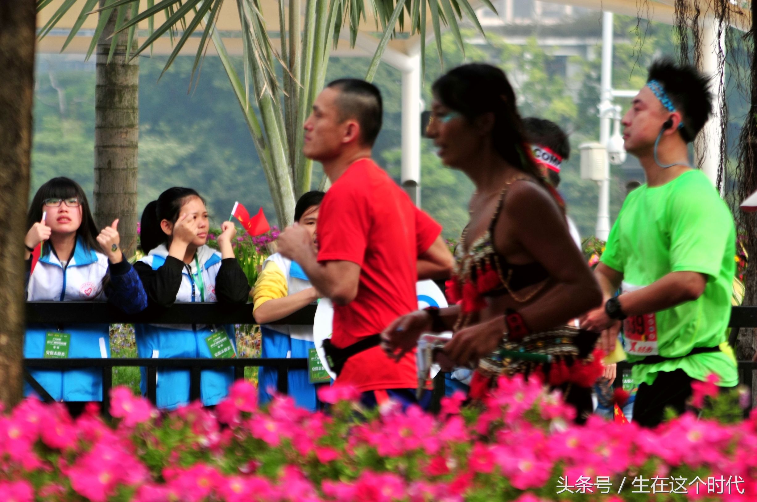 广州马拉松开跑志愿者,2019广州马拉松啦啦队