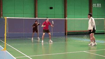 羽毛球双打跑位技巧及战术,羽毛球双打女生跑位口诀