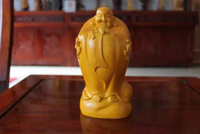 木雕寓意摆件,木雕工艺寓意极好