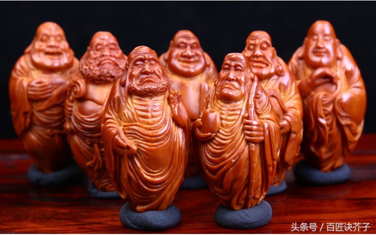 橄榄核十八罗汉大师顺序,橄榄核十八罗汉谁雕刻最写实