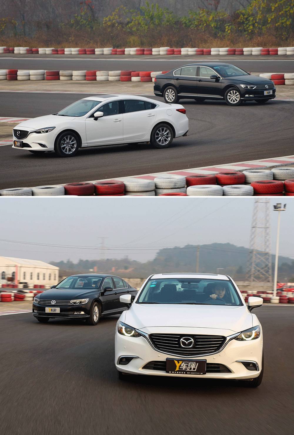 试驾马自达阿特兹,试驾君威对比阿特兹