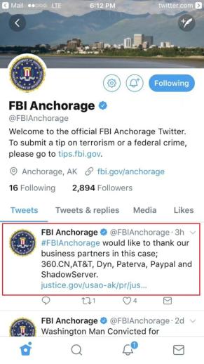 史上最强大“僵尸网络”幕后黑客落马FBI专门感谢这家中国公司