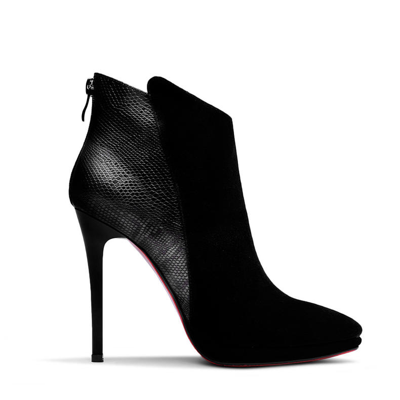 女神必穿高跟鞋,女神必备的短靴