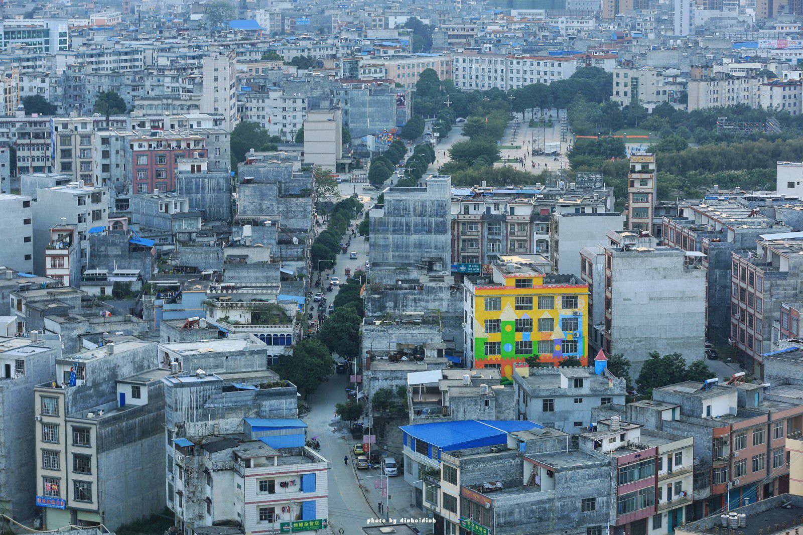 天等小记-登一座山爱一座城看一片天等日夕晨