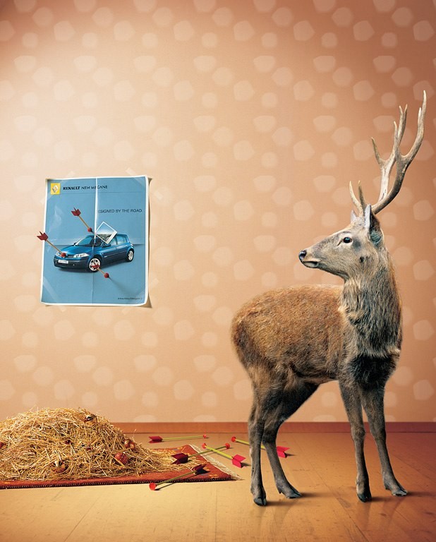 暖心服务平面广告创意,创意平面广告图片及文字解析