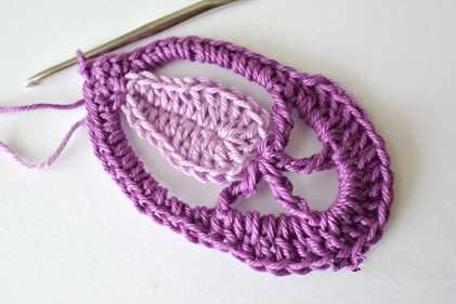 蝴蝶耳环项链的钩编教程,蝴蝶帽子的钩编方法第一部分