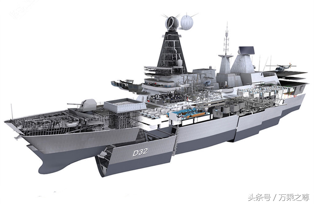 89种世界军舰结构剖面图