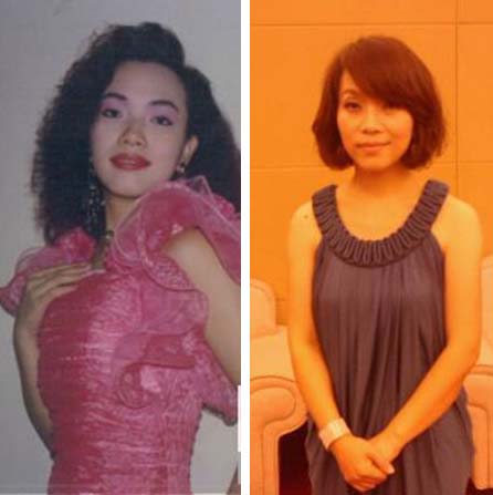 8090年代明星今昔对比,40多位港台歌星今昔对比