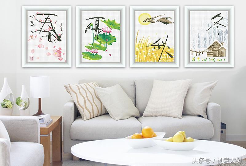 如何制作墙面挂画,自制墙挂画图片大全