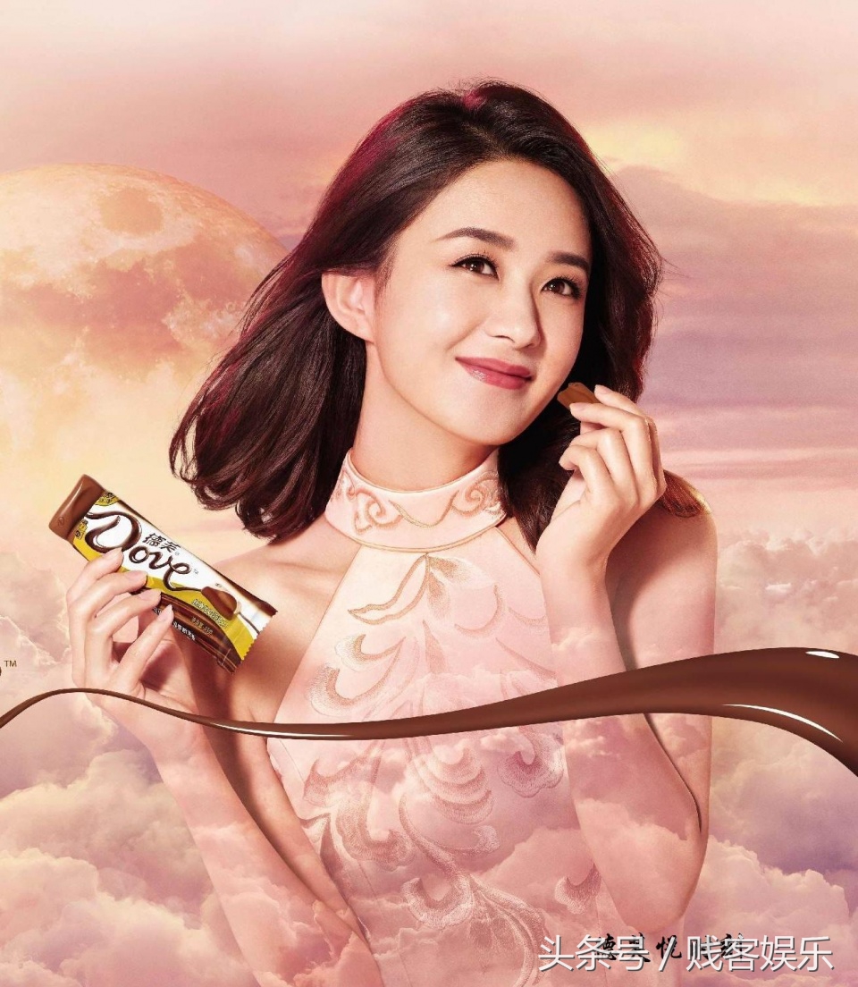 赵丽颖杨颖广告对比,赵丽颖杨颖德芙