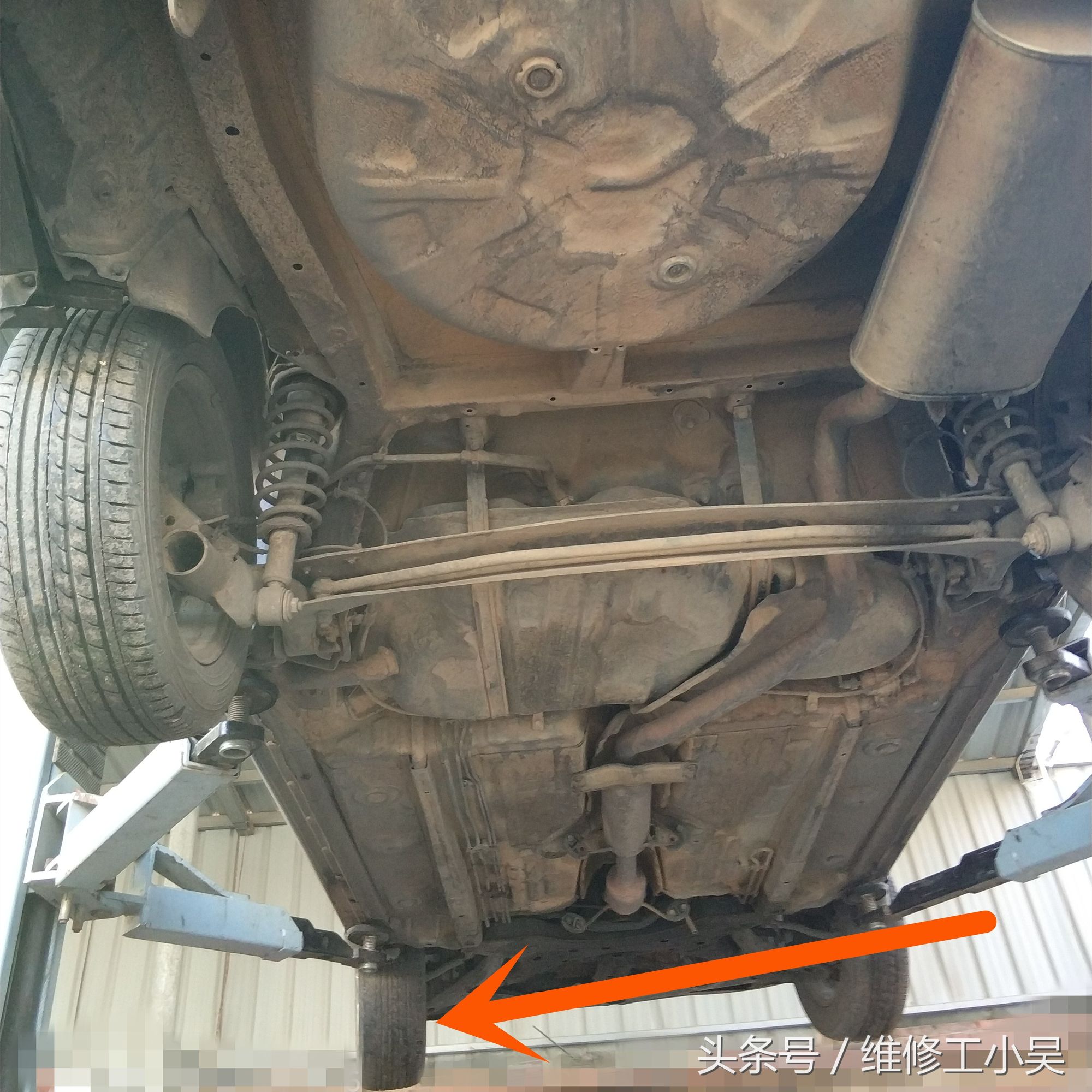 5年的比亚迪左轮嗡嗡响,车主花了160块钱就修好了,真是良心价!