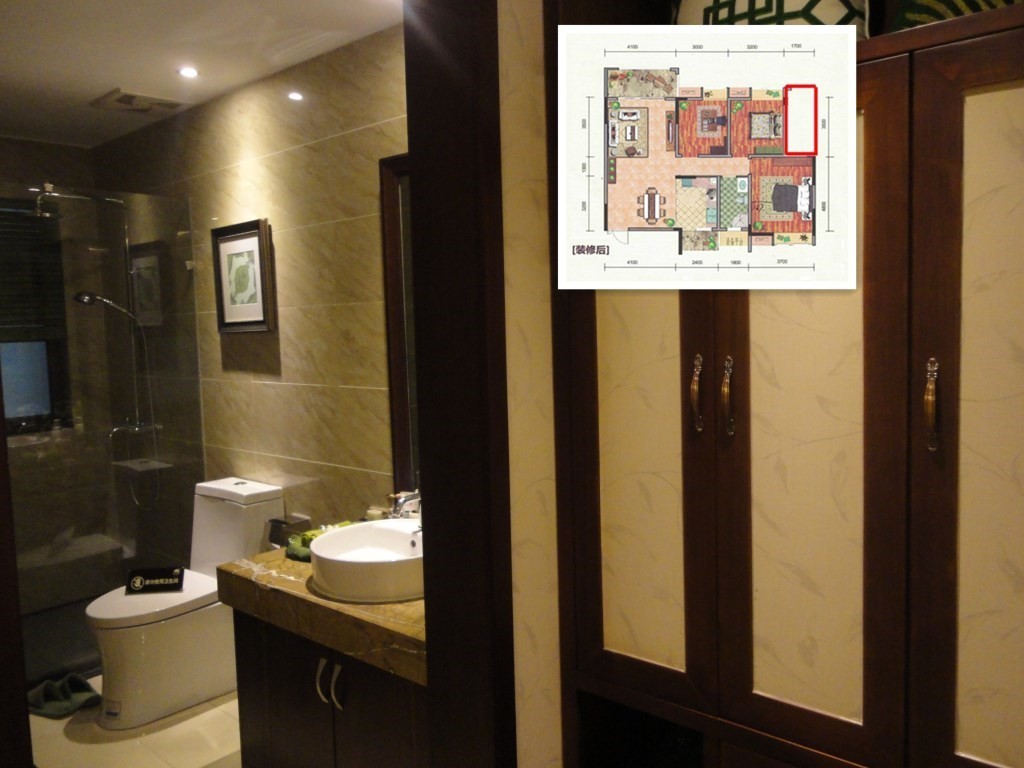 悠山郡复式楼,悠山郡一期位置