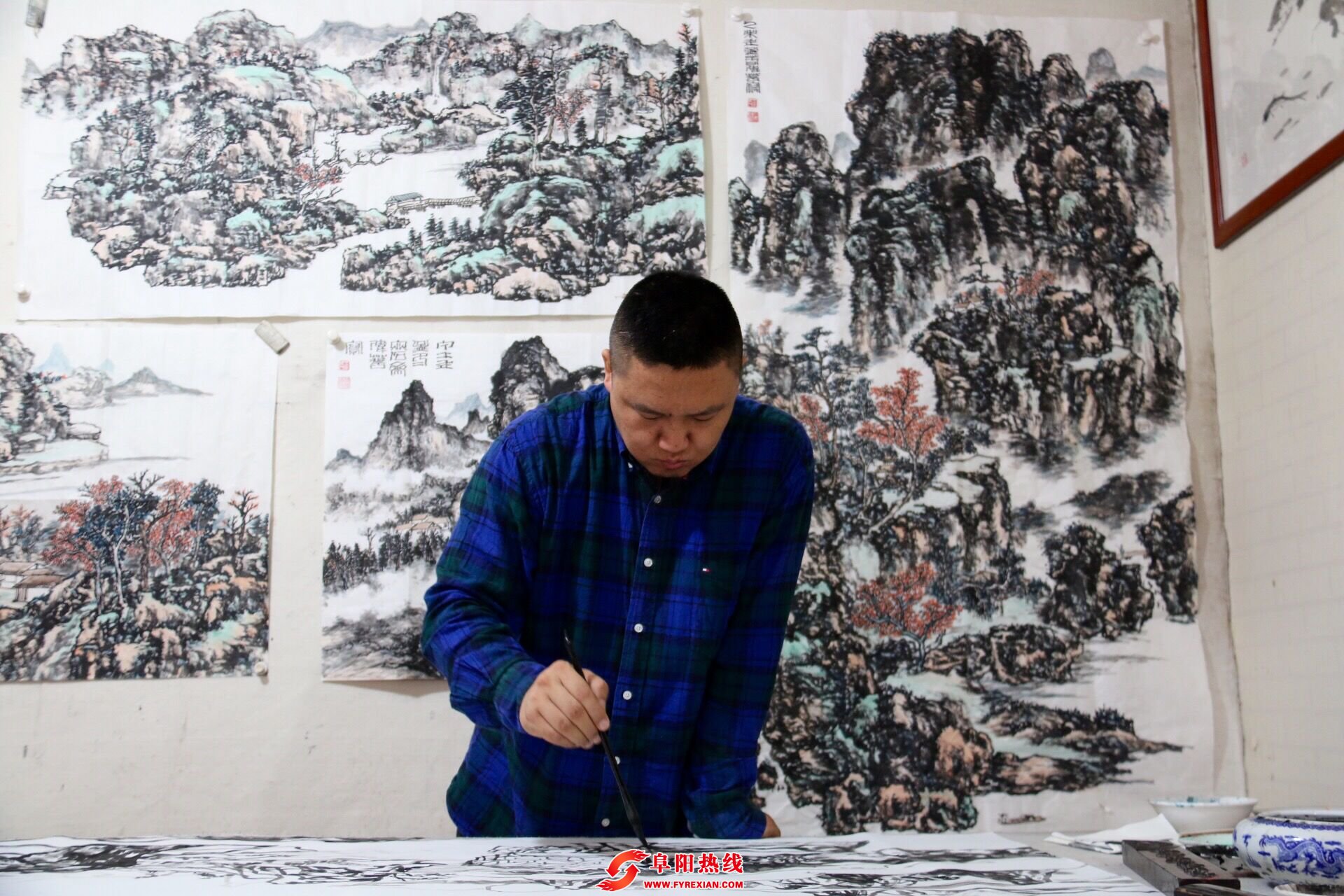 韩伟华国画花鸟,韩伟华当代艺术家