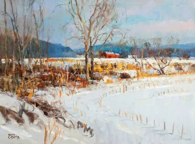 光影十足的风景油画欣赏太美了,100幅经典风景油画图文